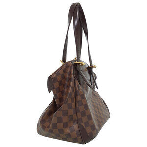 Louis Vuitton Brown Shoulder Bag Damier Verona Ebene